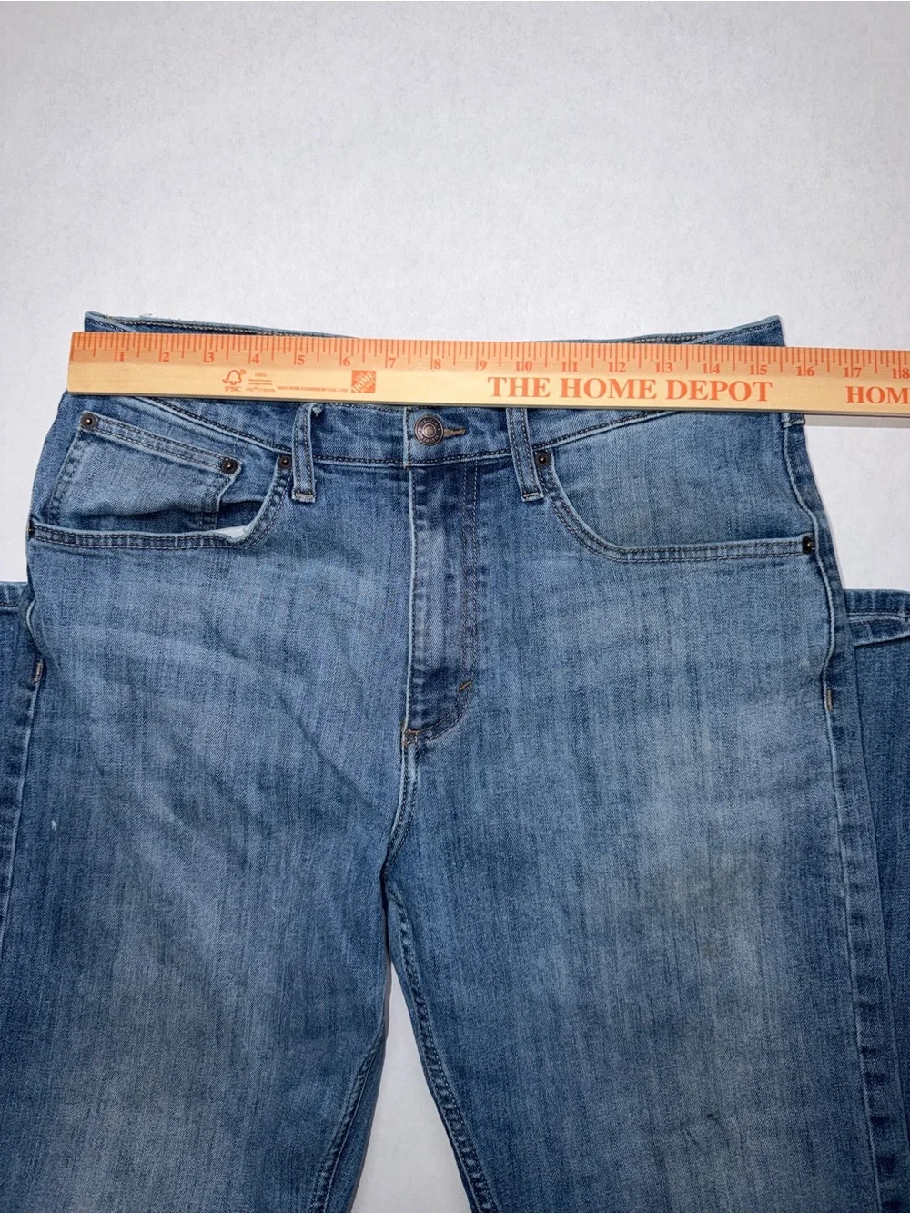 Wrangler Men's Blue Jeans Regular Fit Size W32 Straight Cowboy Rodeo Western